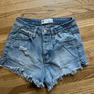 RSQ high rise denim shorts